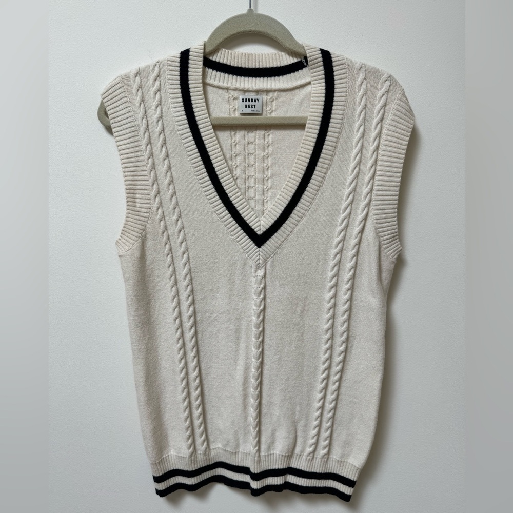 Sunday Best for Aritzia sweater vest